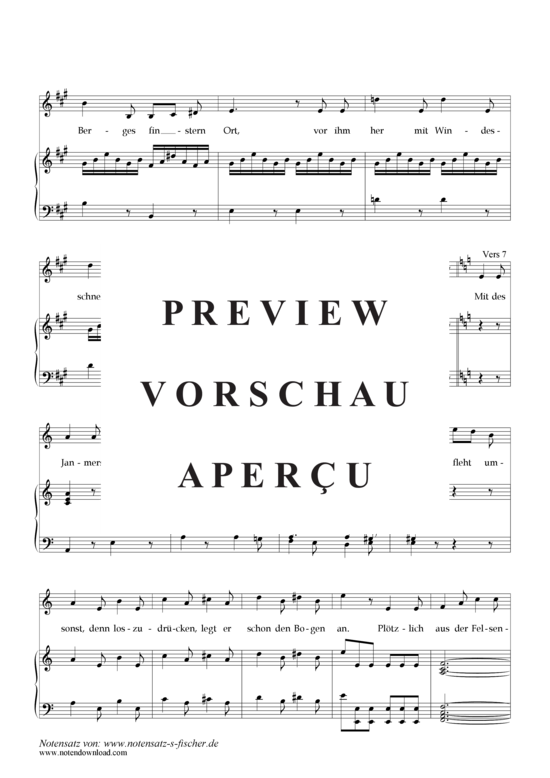 Product gallery: Page 3 of 5 Der Alpenjäger , , Piano and Voice