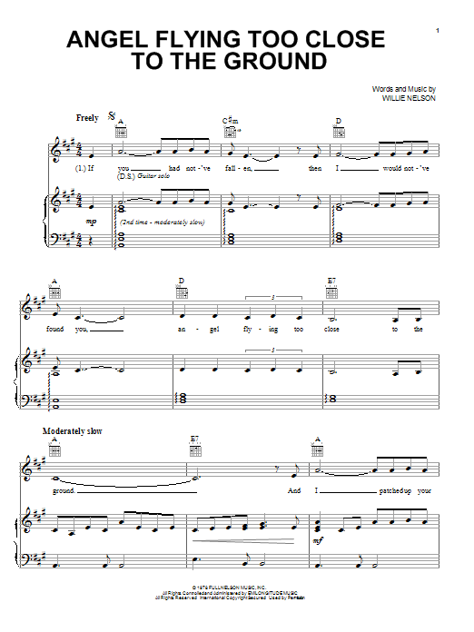 Produktbild zu: Angel Flying Too Close To The Ground