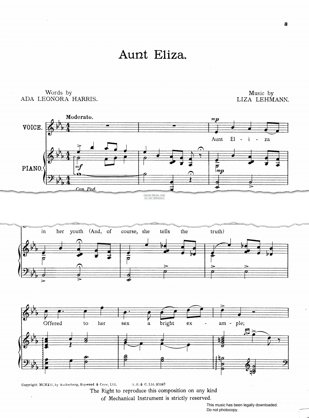 Produktbild zu: Aunt Eliza
