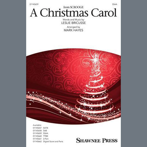 Produktbild zu: A Christmas Carol (from Scrooge) (arr. Mark Hayes)