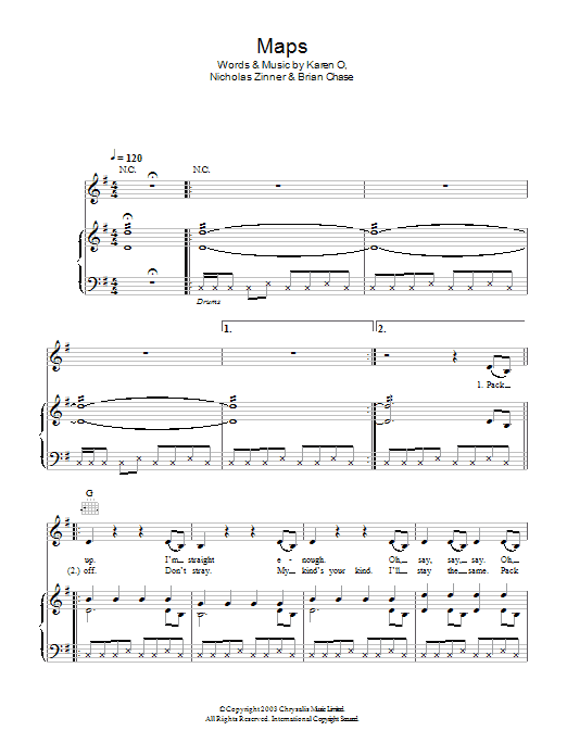 Produktbild zu:  Maps - Yeah Yeah Yeahs