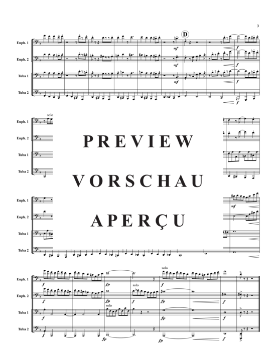 Product gallery: Page 4 of 16 Toccata und Funeral in D-Moll , , (Tuba Quartet: 2x Baritone, 2xTuba)