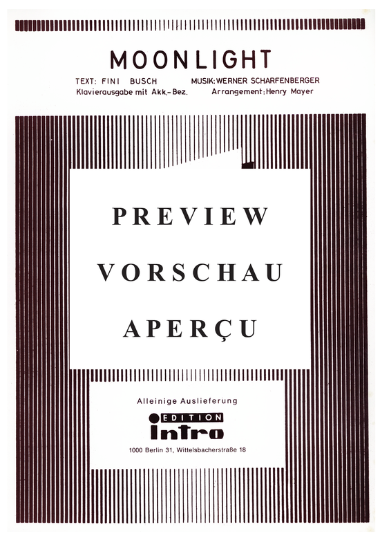 Produktgalerie: Seite 2 von 4 Moonlight, Marks, 	Charly, Klavier und Gesang