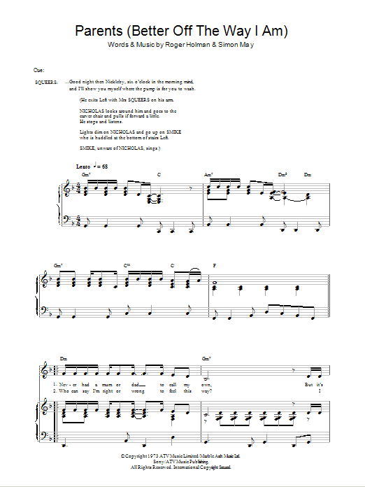 Produktbild zu: Parents (Better Off The Way I Am)