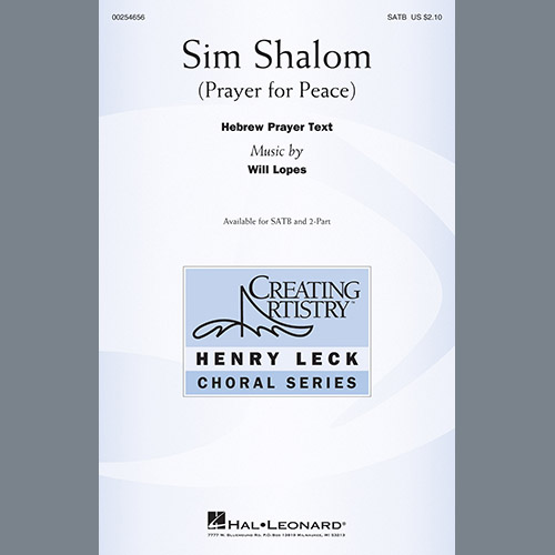 cover: Sim Shalom, Will Lopes