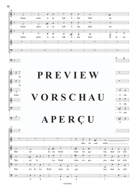 gallery: Zion spricht, , (Gemischter Chor)