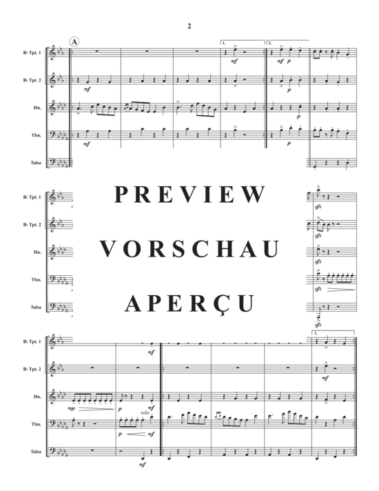 Produktgalerie: Seite 4 von 19 Pasquinade , , (Blechbläserquintett)
