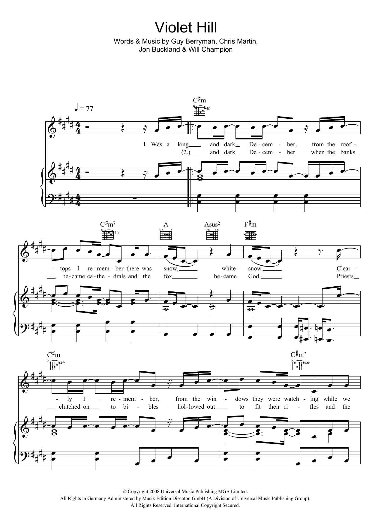 Produktbild zu: Violet Hill