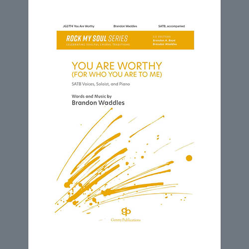 cover: You Are Worthy, Brandon Waddles
