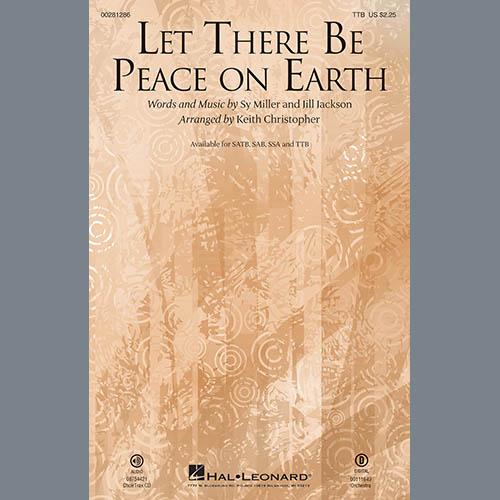 cover: Let There Be Peace On Earth (arr. Keith Christopher), Jill Jackson & Sy Miller, Chor