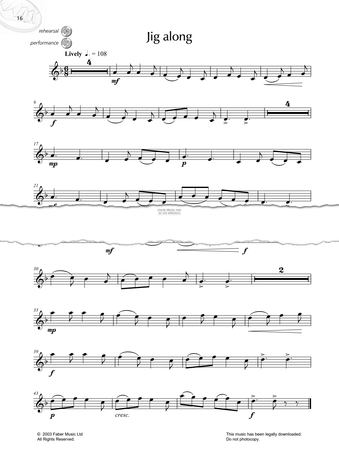 Product gallery: Page 1 of 1 Jig Along, Louise Chamberlain