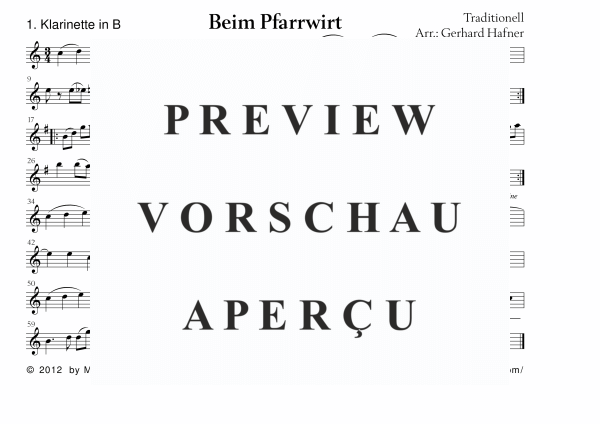 Product gallery: Page 11 of 11 Beim Pfarrwirt - Walzer, , (large wind orchestra)