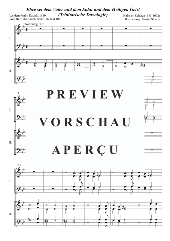 Product gallery: Page 2 of 5 Ehre sei dem Vater und dem Sohn und dem Heiligen Geist, , Trombone Choir - Double Choir