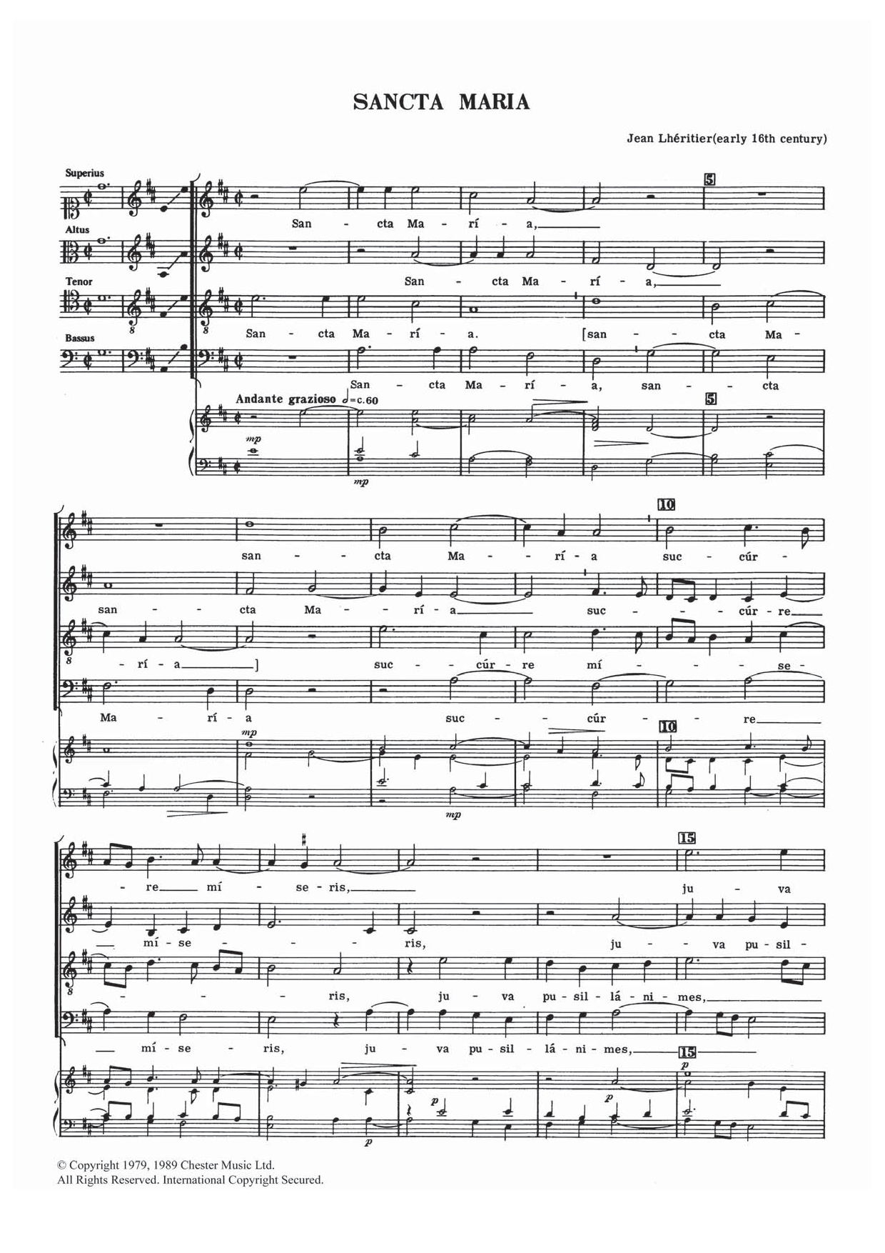 Produktbild zu: Sancta Maria