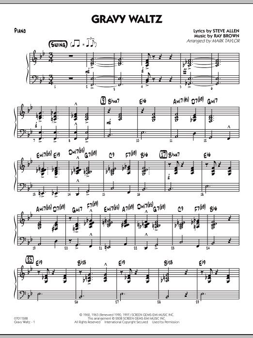 Produktgalerie: Seite 1 von 1 Gravy Waltz - Piano, 