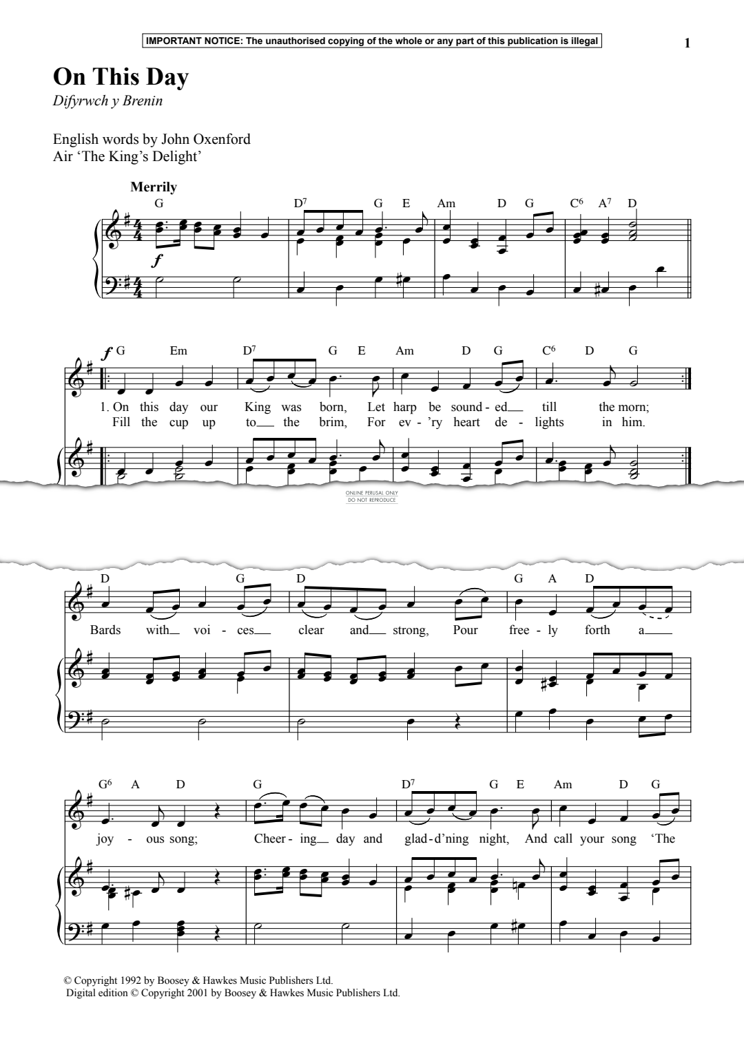 Product gallery: Page 1 of 1 On This Day, Anon