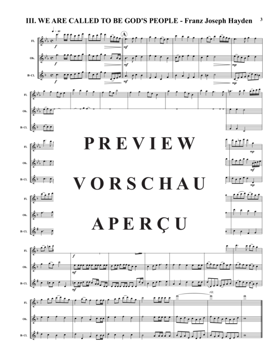 Product gallery: Page 4 of 10 Drei Trios für die Kirche , , (flute, oboe, clarinet)