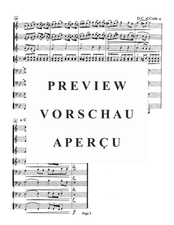 Produktgalerie: Seite 7 von 11 Schafe können sicher weiden, , Brass Ensemble - Nonett