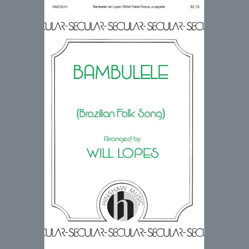 cover: Bambulele, Will Lopes, Chor