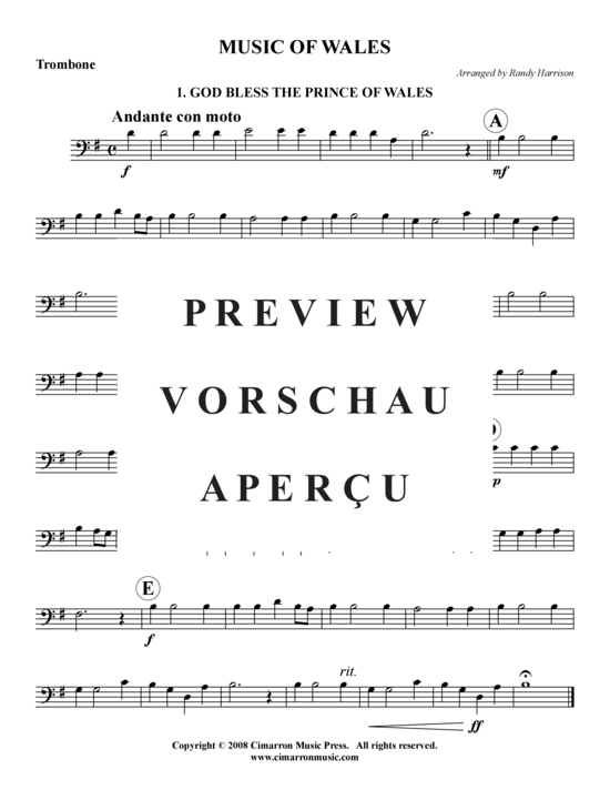 Produktgalerie: Seite 9 von 16 Music of Wales , , (Blechbläserquintett)