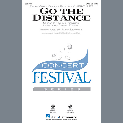 cover: Go The Distance (from Hercules) (arr. John Leavitt), Michael Bolton