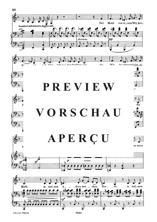 gallery: Willkomen und Abschied D.767 , , (Gesang tief + Klavier)