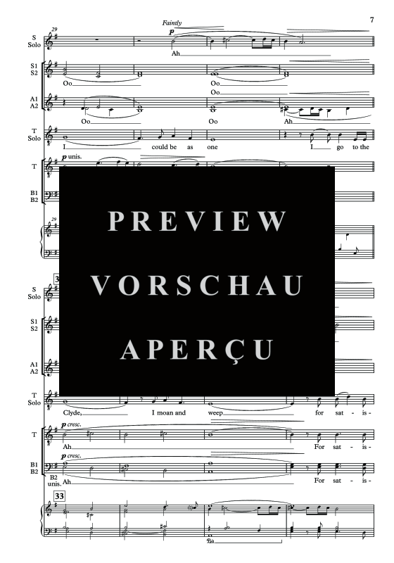 Produktgalerie: Seite 8 von 11 Black Is the Colour, , Sopran Solo, Gemischter Chor und Klavier