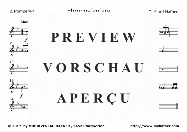 gallery: Ehrungsfanfare, , (Brass Quintet)