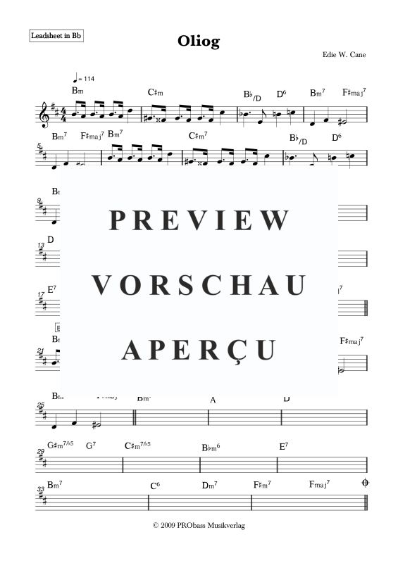 Produktgalerie: Seite 7 von 11 Oliog, , Combo: Melodiestimme in C/B/Es, Kontrabass