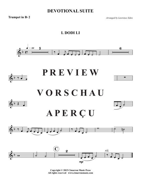 Produktgalerie: Seite 11 von 21 Devotional Suite (Jüdisch) , ,  (Blechbläserquintett)