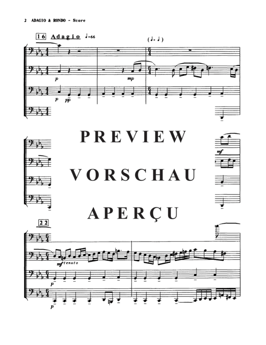 Product gallery: Page 4 of 21 Adagio and Rondo , , (Tuba Quartett EETT)