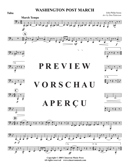 gallery: Washington Post Marsch , , (Blechbläserquintett)