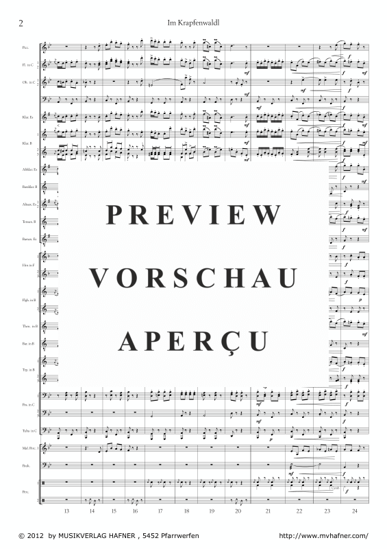 gallery: Im Krapfenwaldl, , (Großes Blasorchester)