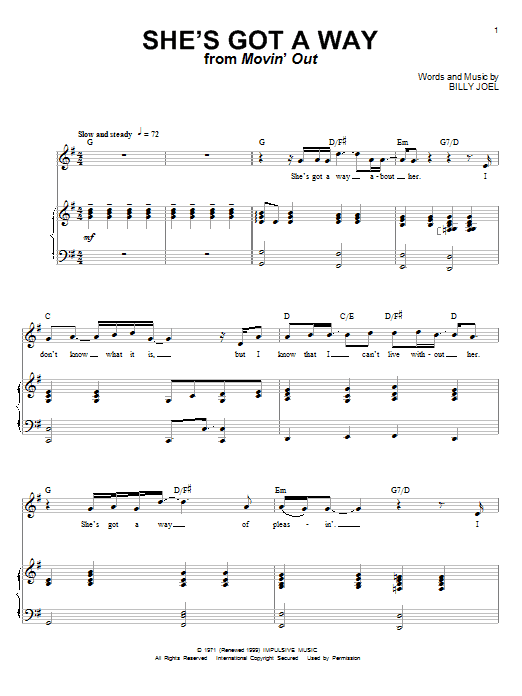 Produktbild zu: She's Got A Way
