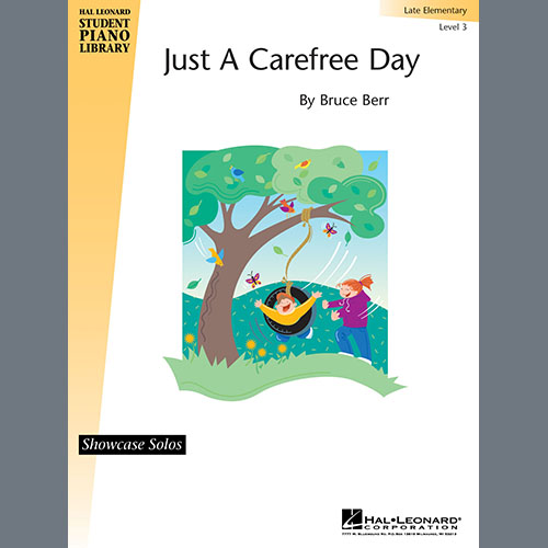 cover: Just A Carefree Day, Bruce Berr, Klavier