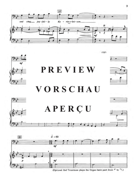 Product gallery: Page 4 of 14 Sonata da Chiesa No. 3 , , (trombone + organ)