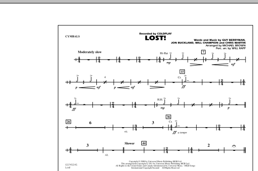Product picture to: Lost! - Cymbals