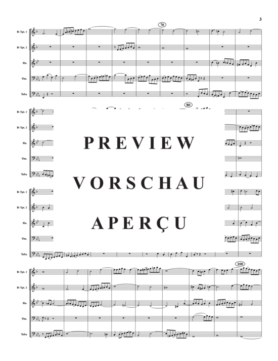 Produktgalerie: Seite 4 von 15 Fuga aus Magnificat , , (Blechbläserquintett)