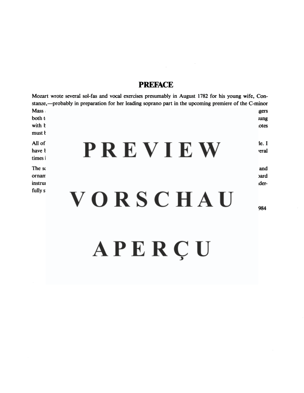 Produktgalerie: Seite 3 von 11 Zwei Solfeggien, K.V. 393, , Horn in F und Klavier