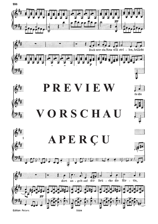 Product gallery: Page 4 of 5 Fischerweise D.881, , Medium Voice and Piano