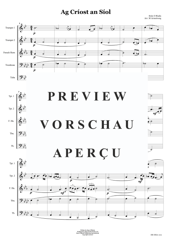 Produktgalerie: Seite 6 von 11 Ag Criost an Síol, , Brass Ensemble