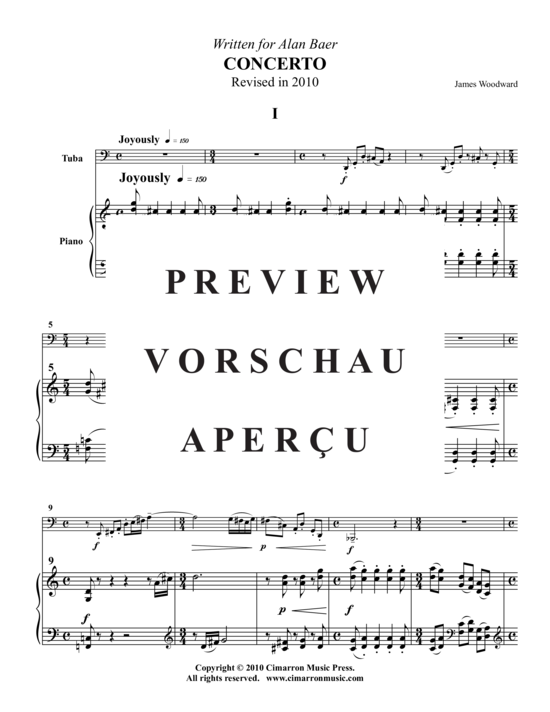 Product gallery: Page 2 of 21 Concerto , , (tuba + piano)