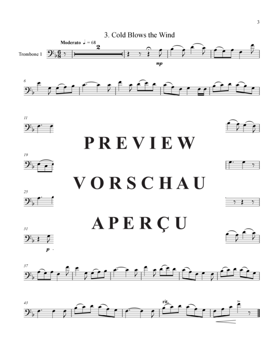 Product gallery: Page 10 of 19 English Folksong Suite, An , , (Trombone Quartet)