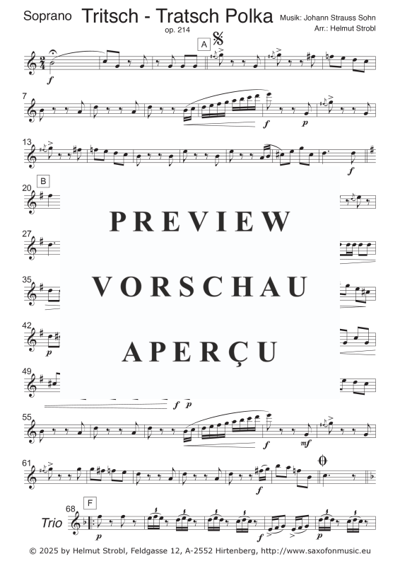 Produktgalerie: Seite 3 von 11 Tritsch-Tratsch, , Saxophon Quintett