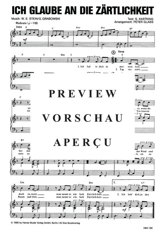 gallery: Ich glaube an die Zärtlichkeit , Anderson, 	G.G., (Klavier + Gesang)