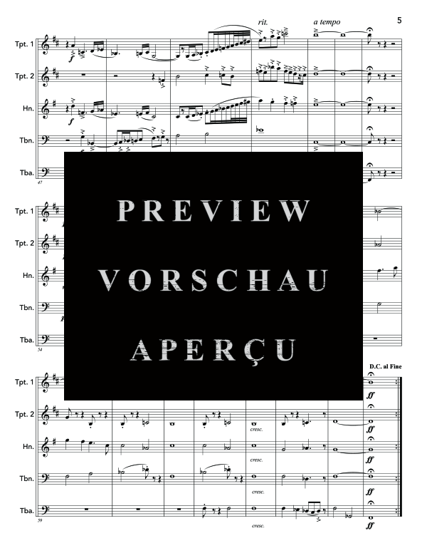 Produktgalerie: Seite 9 von 11 Victorem, , (Blechbläser Quintett)