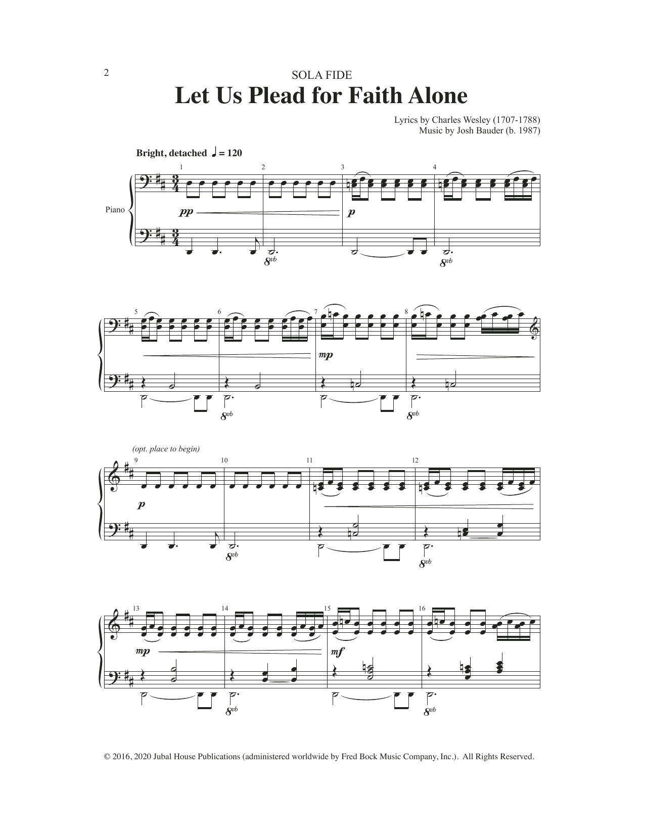 Produktbild zu: Let Us Plead For Faith Alone