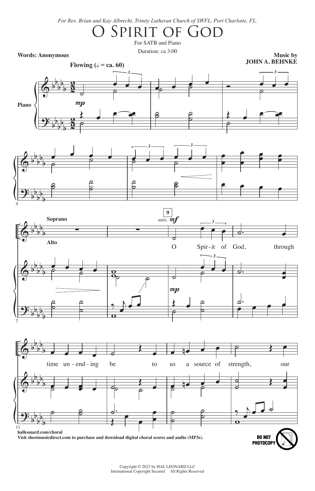 Produktbild zu: O Spirit Of God