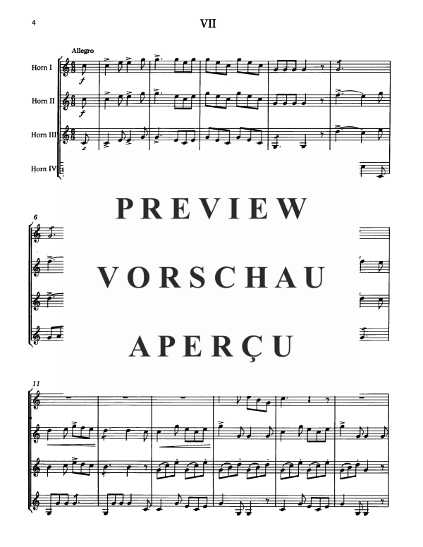 Produktgalerie: Seite 7 von 11 19 Viennese Horn Quartets, Vol. II, , Horn Quartett