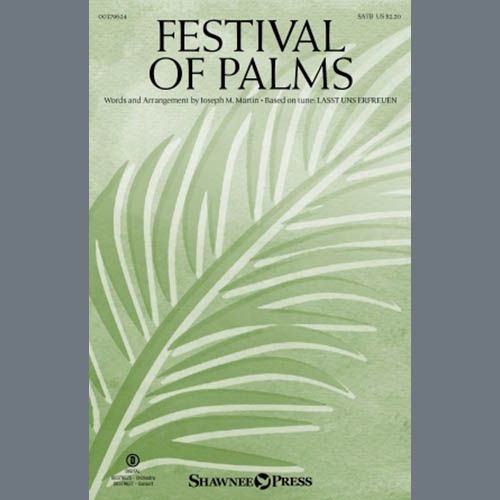 cover: Festival of Palms, Joseph M. Martin, Chor